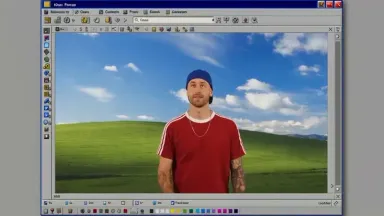 Late-1990s Paint Program Illusion