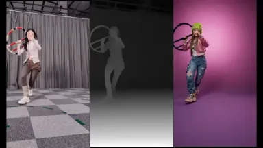 极光 · I discovered that deep video can perfectly replicate all videos, prompt words in the …