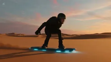 Hoverboard Desert Video Continuation