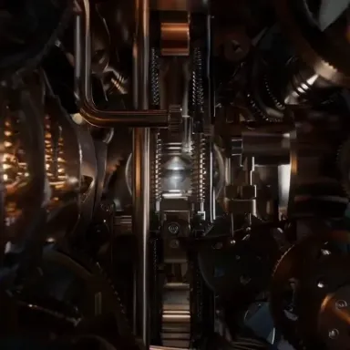 Mechanical Flower Bloom
