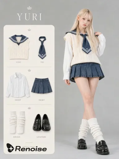 Korean outfit style board