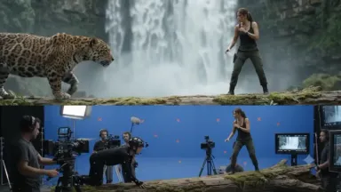 Abkr Sadiq | AI · CGI vs. Reality! Wait until you see how this epic jungle standoff was ac…