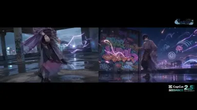 Graffiti Street MV with Randomised Scenes